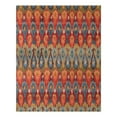 thumbnail image 2 of Unique Loom Outdoor Modern Collection Area Rug - Ikat (7' 10" x 10' Rectangle Multi/Burgundy), 2 of 11