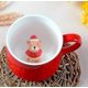 thumbnail image 1 of Christmas Mug Coffee Milk Breakfast Mug Snowman Santa Claus Cartoon Ceramics Cup 3d Animal Christmas Gift Cup For Friend Family, 1 of 1