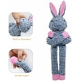 thumbnail image 2 of 3pack No Stuffing Dog Toys for Large Dogs, Plush Teething Toys to Keep Them Busy, Squeaky Crinkle Interactive Toys, Cute Funny Dogs Animals Gifts for Small Medium Large Breed (Rabbit Koala Shuse), 2 of 7