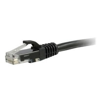 C2G 50ft Cat6a Snagless Unshielded (UTP) Network Patch Ethernet Cable-Black - Patch cable - RJ-45 (M) to RJ-45 (M) - 50 ft - UTP - CAT 6a - molded, snagless, stranded - black