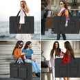 thumbnail image 3 of TreochtFUN Hard Side Art Portfolio Case 24 X 36, Heavy Duty Art Carrying Bag With Metal Rigid Frame,Sturdy Fabric For Artwork,Photography,Canvas,Boards,Screen Monitors (Black), 3 of 11