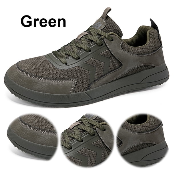 Deporte Zapatos para Descalzos Punta Ancha Hombre Exteriores (41) Verde