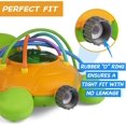 thumbnail image 3 of Aspersor de agua para exteriores para niños pequeños - Juguete aspersor giratorio con forma de tortuga y tubos flexibles - Diversión para chapotear en verano - Rociadores, 3 of 4