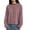 07_Wine, variant on Hvogkswy Long Sleeve Shirts for Women Trendy Crewneck Long Sleeve Striped T Shirt Loose Casual Pullover Blouses