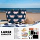 thumbnail image 5 of Easygdp Pig 1 Bolsa de Viaje de Playa de Gran Capacidad, Bolsa Tote Perfecta para la Playa, Escapadas de Fin de Semana y Viajes, 5 of 7