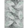 thumbnail image 2 of Addison Rugs Mayfield Premium Machine Washable Transitional Floral Teal Rectangle Rug, 10' x 14', 2 of 6