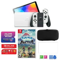 Nintendo Switch OLED MarioKart 8 Bundle with Accessories & Pokemon Arceus