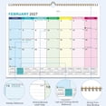 thumbnail image 4 of Wall Calendar, Jan 2027-June 2028 Hanging Calendar, 18-Month Monthly Calendar with Twin-Wire Binding for Office Home Planning and Organization, 4 of 9