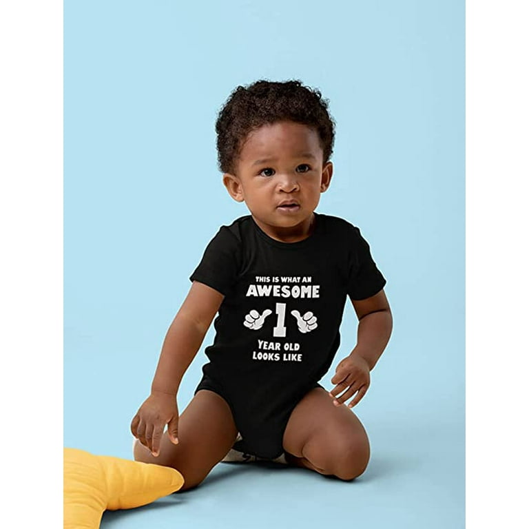 Tstars 1st Birthday Outfit Boy Gift Birthday Gift for 1 Year Old Birthday Gifts for Baby Boy First Birthday Boy Outfit Baby Bodysuit Walmart