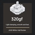thumbnail image 2 of Joystick Intercambiable en Caliente para el Controlador de Juegos G6Pro G5Pro V2/ G80 Joystick Hall JH20, 2 of 8