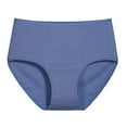 thumbnail image 2 of womens Undersated Cotton Full Coverage Brief Panty Royal Blue L, 2 of 3