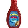Ortega Original Thick and Smooth Hot Taco Sauce, Kosher, 16 oz
