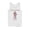 White, variant on Men's Star Wars: The Rise of Skywalker Retro Sith Trooper  Tank Top White Medium