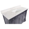 thumbnail image 2 of Sydney 48" Bathroom Vanity with Marine Gray Cabinet and Engineered Marble Top, 2 of 7