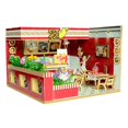 thumbnail image 1 of de en miniatura DIY, Juego de muebles de , de madera, DIY de escala 1: 24, Accesorios de DIY Zulema Kit de casa de muñecas en miniatura DIY, 1 of 8