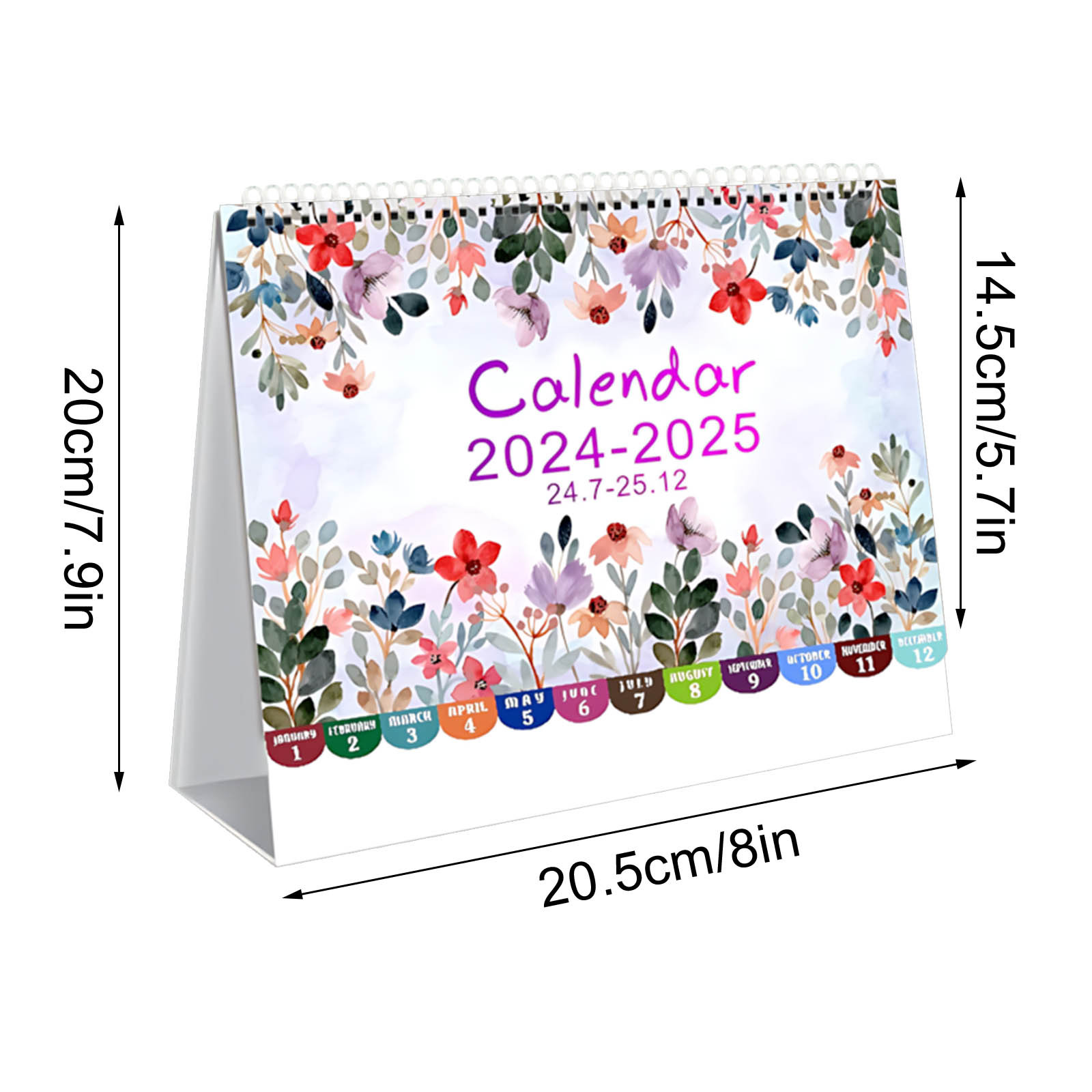 Desk Stand Calendar 2025