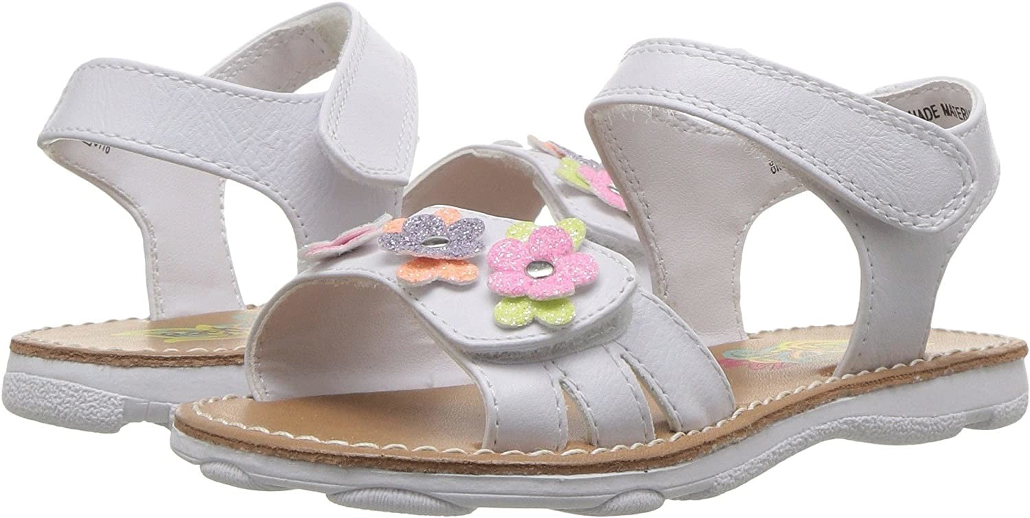 girls white sandals size 12