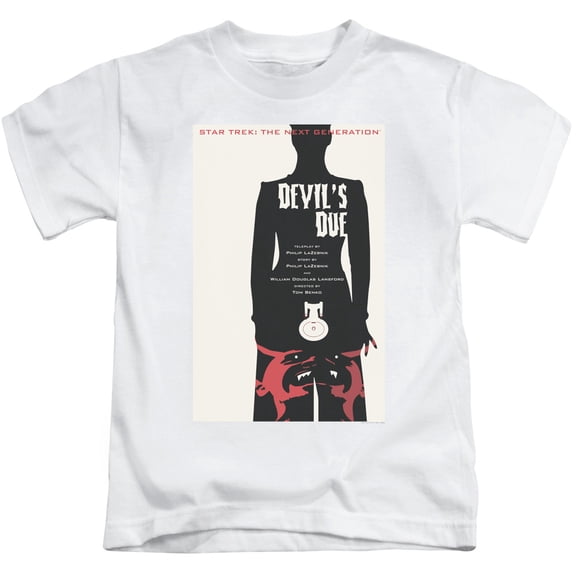 Star Trek Tng Season 4 Episode 13 Youth 18/1 T-Shirt White