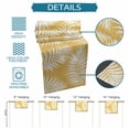 thumbnail image 6 of Palm Leaves Yellow Table Runner 90 Inches, Summer Botanical Coastal Tropical Bed Runner Dresser Scarves Tabletop for Indoor Outdoor Parties/Ceremony/Banquet, 13" x 90", 6 of 9