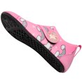 thumbnail image 4 of Barerun Kids Water Shoes Girls Boys Toddler Non-Slip Quick Dry Aqua Socks Beach Swim Walking Shoes Pink 6-7 Toddler, 4 of 7