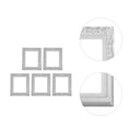 thumbnail image 4 of MasteelfCA 5 Pcs Cadre Photo Miniature en Résine Cadre Photo Vintage pour Mini Maison, 4 of 8