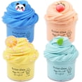 thumbnail image 1 of Kit de slime mantequilla MIAEZOUYOX de 4 paquetes, suave y no pegajoso, 1 of 7