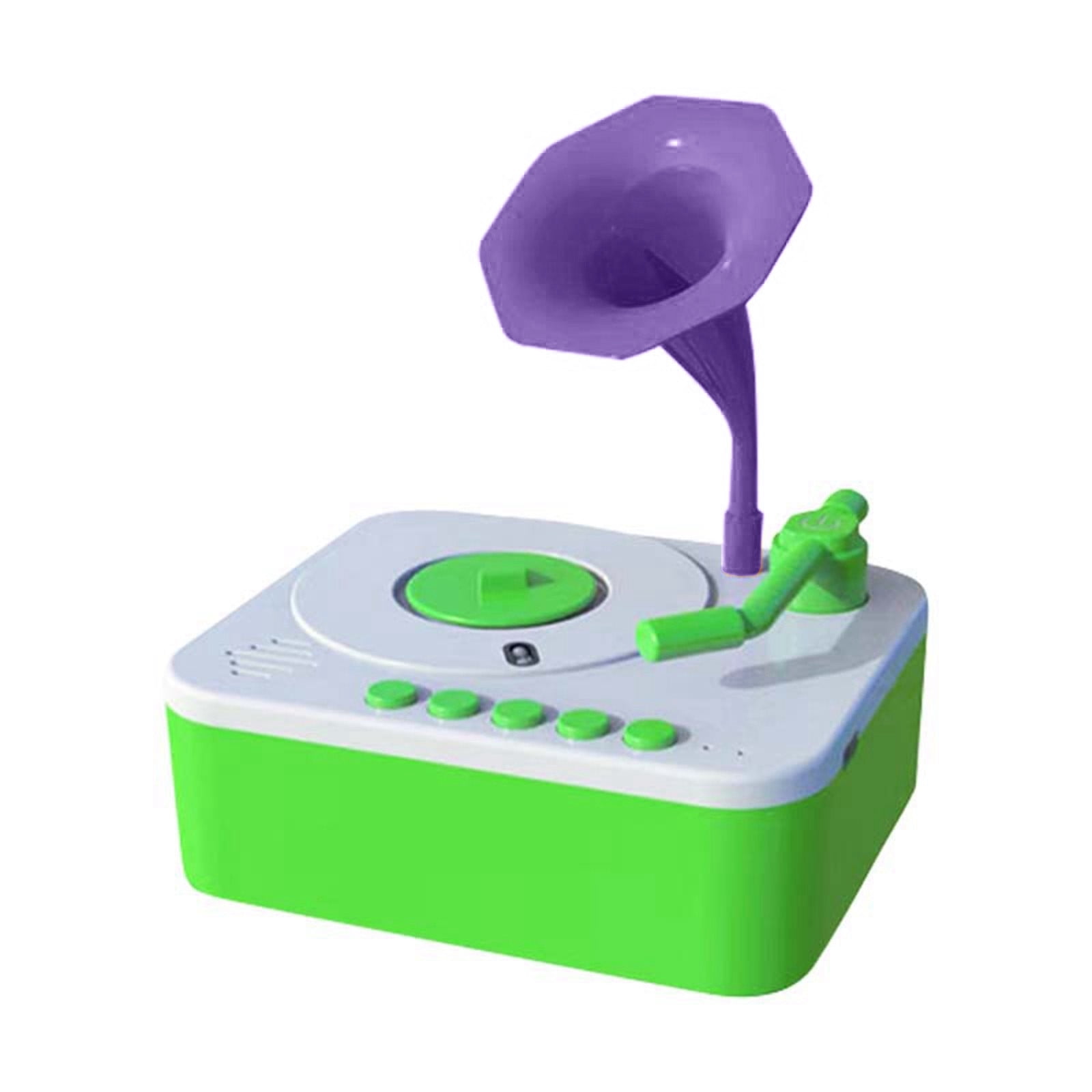 Gramophone Enfant Avec 96 Cartes - Jouet Musical éducatif Et Sensoriel Pour Bébés