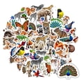 thumbnail image 6 of 35pcs-50pcs Cute Animal Stickers Wildlife  Stickers Nature DIY Stickers for Luggage Notebooks Suitcases, 6 of 9