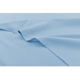 thumbnail image 5 of Queen Size Bamboo Derived Rayon Bed Sheet Set - Softer than Cotton Sheets Queen Size - Wrinkle Free - 16" Deep Pockets - 4 Piece - 1 Fitted Sheet, 1 Flat, 2 Pillowcases Queen Light Blue, 5 of 5
