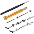 thumbnail image 1 of eXtremeRate® Philips Cross Opening Screwdrivers Kit, Assemble Disassemble Tools Set with Springs and Tweezers Screws, 1 of 5