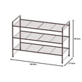 thumbnail image 2 of SimpleHouseware Stackable Wi Grid Shoe Racks with Shelves for Storage Organizer,, 2 of 6