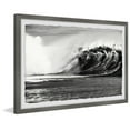 thumbnail image 2 of Marmont Hill Paddle Out Framed Painting Print, 2 of 6