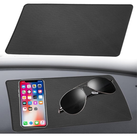 Dash Mat for Car, Anti Slip Dashboards Mat, 10.8" x 6.4" Dashboard Sticky Pads, Car Dash Non Slip Mat, Dashboard Accessories for Cell Phone, Sunglasses, Keys Electronic Devices