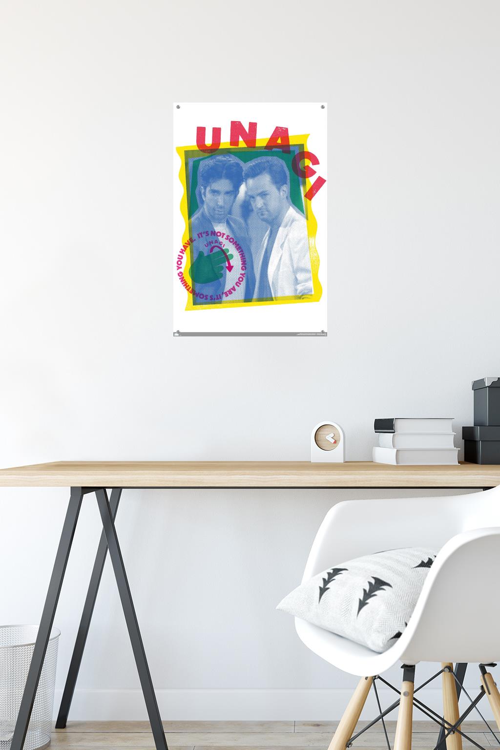 Friends - Unagi Wall Poster with Push Pins, 14.725" x 22.375"