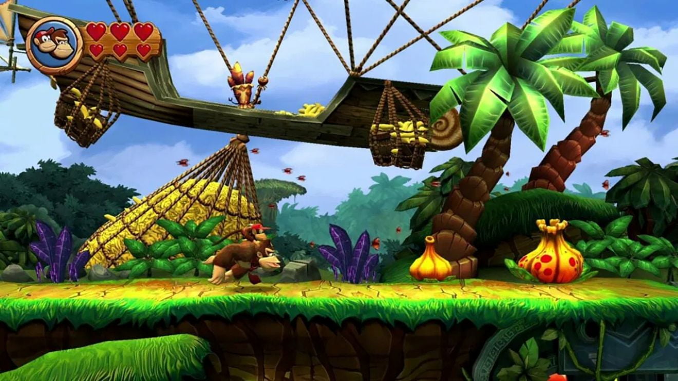 Donkey Kong Country Returns HD - Nintendo Switch (Region Free Version)