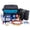 Blue, variant on Gianna 110V 1/3 HP 4CFM Single Stage Vacuum Pump Kit with R134a Manifold Gauge Set, Leak Detector, 1/4" Hoses & Carry Bag for HVAC AC Refrigeration, ETL Listed (Red)