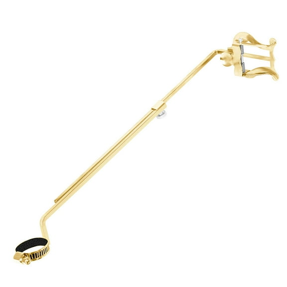 OUNONA Portable Flute Lyre Flute Sheet Music Holder Musical Instrument Accessories Flute Lyre For Marching Band Flute Flip Folder