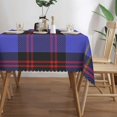 thumbnail image 3 of Rectangle Table Cloth, Scottish Clan Rutherford Tartan Plaid Resistant Washable Tablecloth Decorative Table Cover for Dining, Indoor and Outdoor, 3 of 6