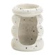 thumbnail image 1 of Quemador de aceite esencial de cerámica, portavelas para velas de té, decoración, difusor de aceite, cera fundida Punto negro blanco, 1 of 9