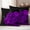Purple, variant on Purple Rose Outdoor Waterproof Pillow Covers, Abstract Spring Flowers Vintage Black Decorative Square Throw Pillowcase Sofa Cushion Sham for Patio/Couch/Chair, 20"x20" 2 Pack