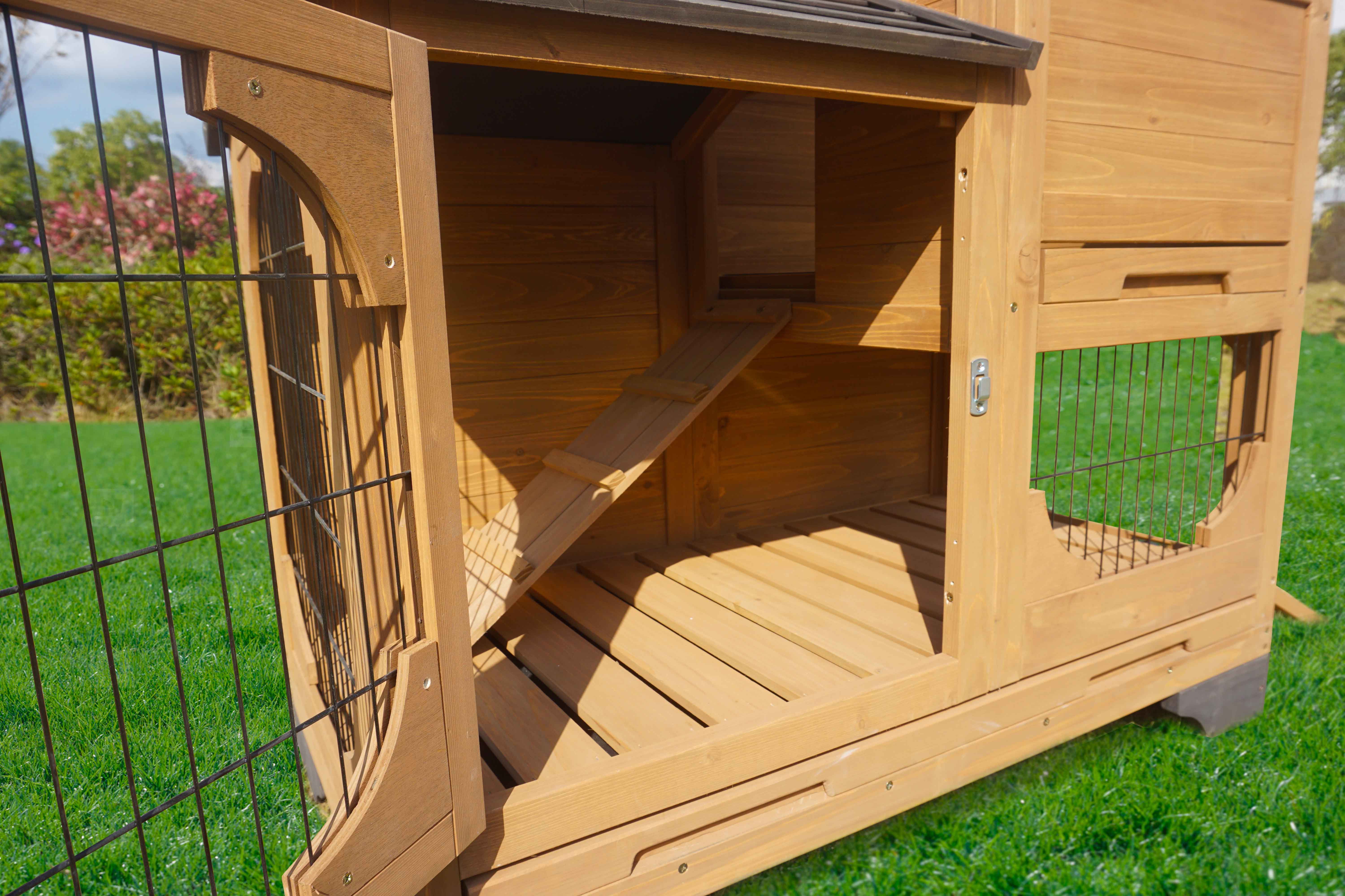 Indoor and Outdoor Bunny Lounge