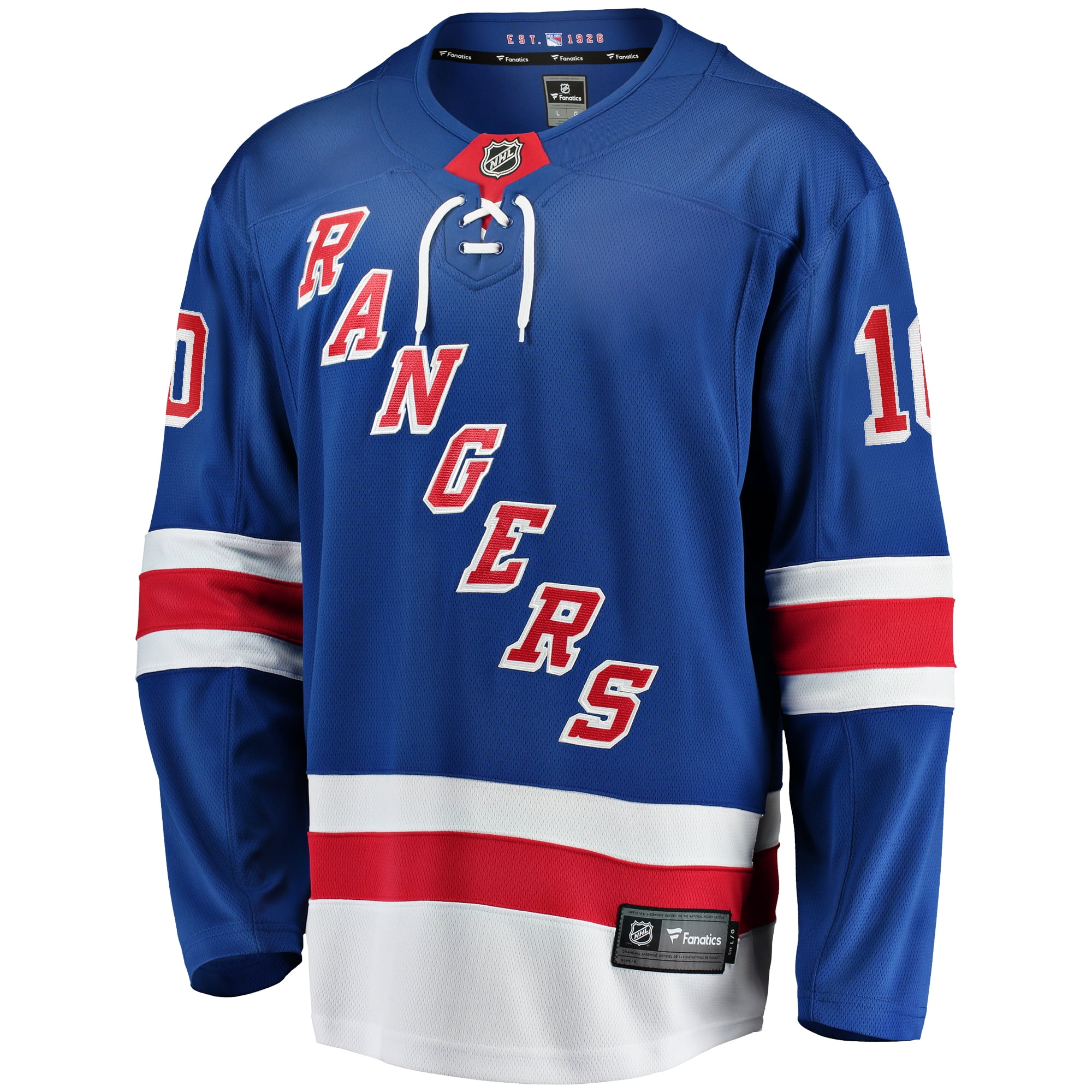 1926 new york rangers jersey