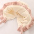 thumbnail image 4 of Tisuna Baby Girls Winter Hat Solid Color Stretchy Earflap Hats Windproof Warm Autumn Winter Kids Knit Beanie White, 4 of 5