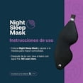 thumbnail image 2 of Antifaz Para Dormir Con Almohadillas 3D | Incluye Un Mist De Lavanda | Night Sleep Mask | B Life., 2 of 6