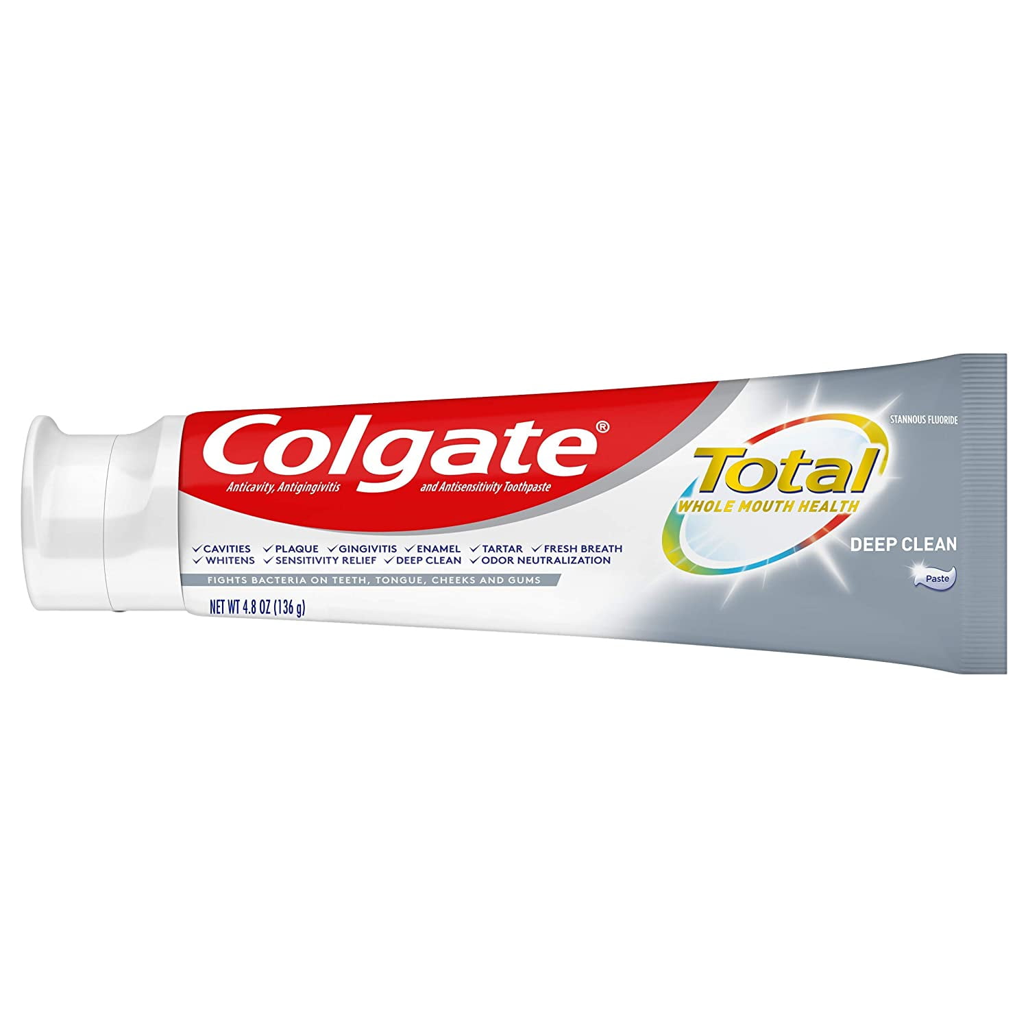 Colgate Total Toothpaste with Stannous Fluoride and Zinc, Multi Benefit