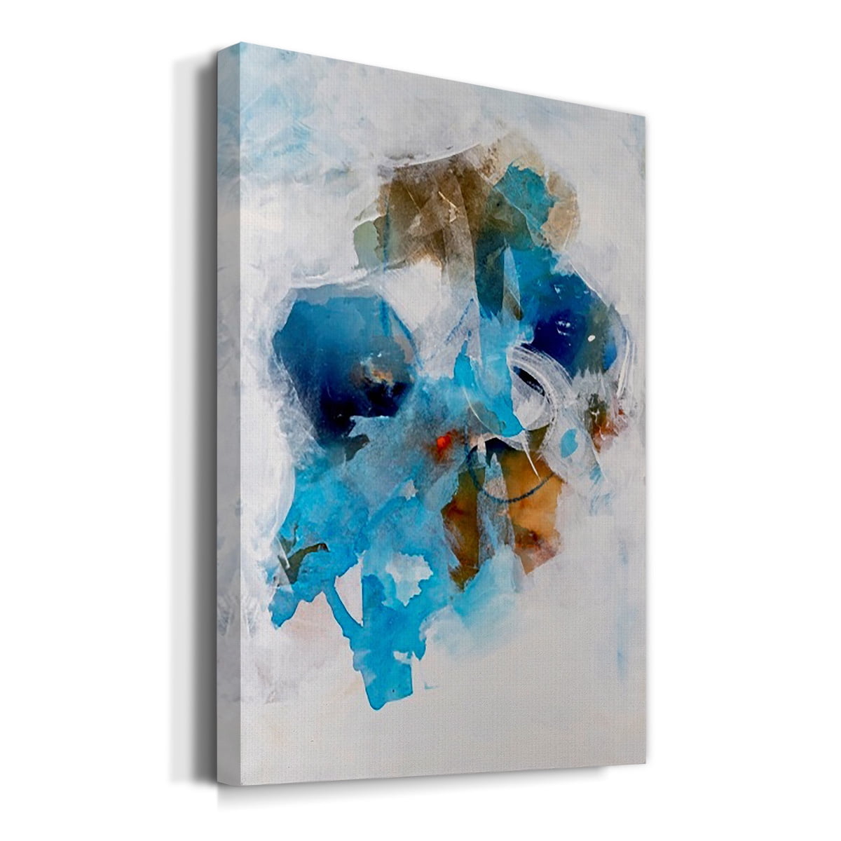Misty Blue I Premium Gallery Wrapped Canvas - Ready to Hang