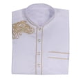 thumbnail image 7 of Tiijoy Boys Arabic Thobe Robe Traditional Loose Embroidery Long Sleeve Thobe, Sizes 6-7, 7 of 7