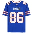 thumbnail image 2 of Dalton Kincaid Buffalo Bills Autographed Blue Limited Jersey with "Bills Mafia" Inscription - Fanatics Authentic Certified, 2 of 4