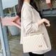 thumbnail image 5 of Bolsos adecuados para viajes diarios de mujeres Bolso de hombro de cuero artificial, Bolsos de mano de gran capacidad, 5 of 5