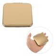 thumbnail image 1 of IFANLANDOR Espejo Plegable De Viaje Dorado Con Doble Y Material Metálico Para Uso En Salón Y Bolso, 1 of 8